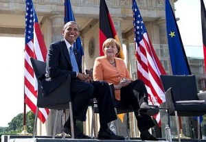 Obama und Merkel - Bildquelle: Wikipedia / Pete Souza tweet