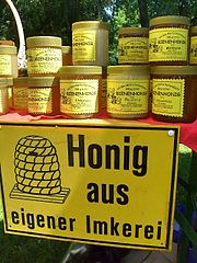 Honig - Bildquelle: Wikipedia / mueritz (Thomas Kohler)