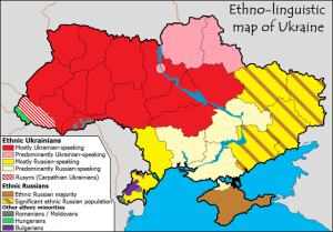 Ukraine - Ethnien - Bildquelle: Wikipedia / Yerevanci - Zum Vergößern bitte anklicken.