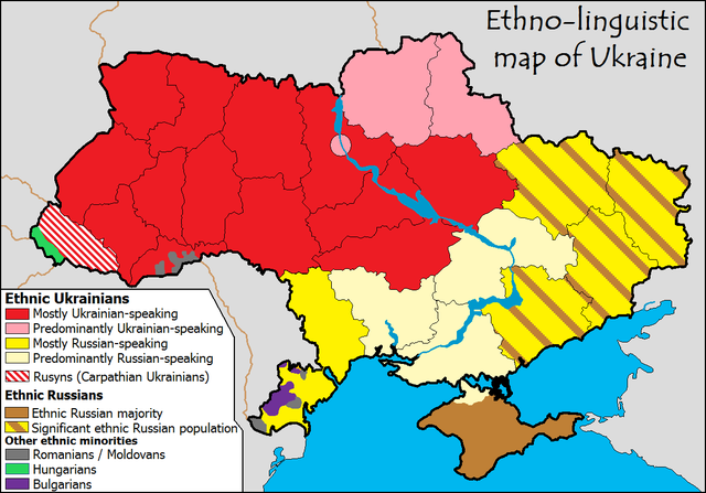 Ukraine - Ethnien - Bildquelle: Wikipedia / Yerevanci