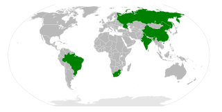 BRICS-Staaten - Bildquelle: Wikipedia / João Felipe C.S