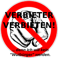 Wutbürger - Bildquelle: Wikipedia / Jaja-spinner