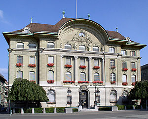 Schweizerische Nationalbank in Bern - Bildquelle: Wikipedia / Baikonur