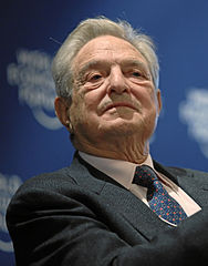 George Soros - Bildquelle: Wikipedia / Copyright by World Economic Forum. swiss-image.ch/Photo by Sebastian Derungs