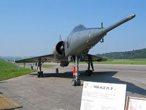 Französische Mirage IV - Bildquelle: Wikipedia / Alexander Flühmann