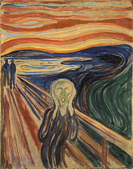 Edvard Munch - Der Schrei - Bildquelle: Wikipedia / Google Art Project