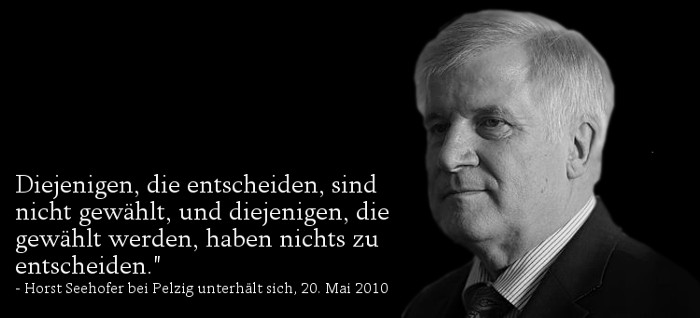 Horst Seehofer - Bildquelle: www.konjunktion.info