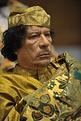 Muammar al-Gaddafi - Bildquelle: Wikipedia / U.S. Navy photo by Mass Communication Specialist 2nd Class Jesse B. Awalt/Released