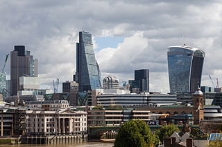 Skyline der City of London - Bildquelle: Wikipedia / Diego Delso, Wikimedia Commons, License CC-BY-SA 3.0