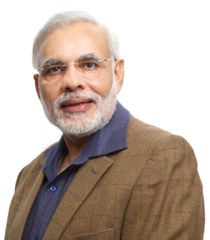 Narendra Modi - Bildquelle: Wikpedia / Narendra Modi, Creative-Commons-Lizenz „Namensnennung 2.0 generisch“