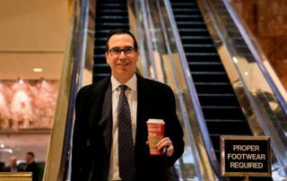 Steven Mnuchin - Bildquelle: Screenshot-Ausschnitt www.thedailysheeple.com