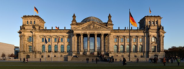 Reichstag Berlin - Bildquelle Wikipedia / Jürgen Matern (www.juergen-matern.de)