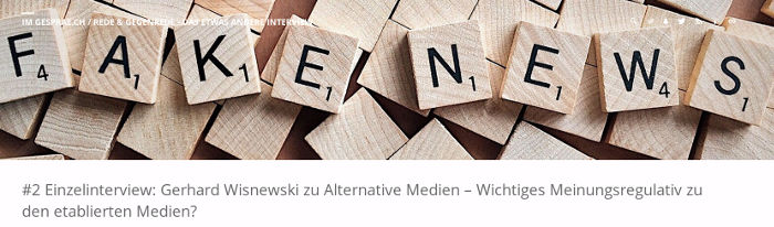 Gerhard Wisnewski im Einzelinterview - Bildquelle: www.konjunktion.info