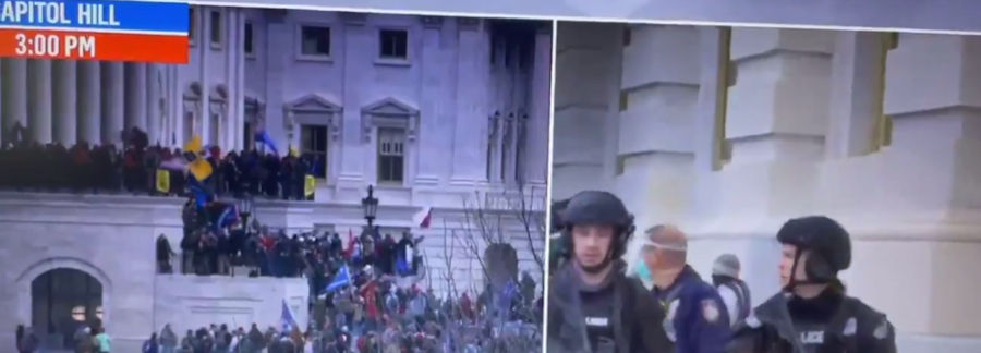 Washington Capitol - Bildquelle: Screenshot-Ausschnitt Live-Übertragung FoxNews