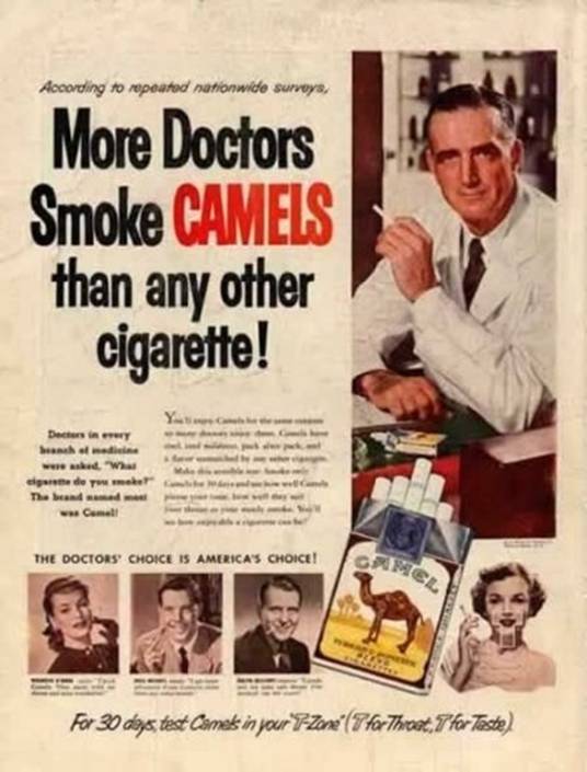 Doctors Smoke Camels - Bildquelle: www.naturalnews.com
