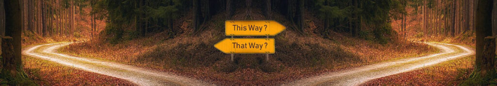 Entscheidung - Bildquelle: Pixabay / PixxlTeufel; Pixabay License