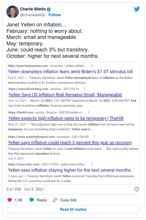 Tweet Charlie Bilello - Bildquelle: Screenshot-Ausschnitt Twitter