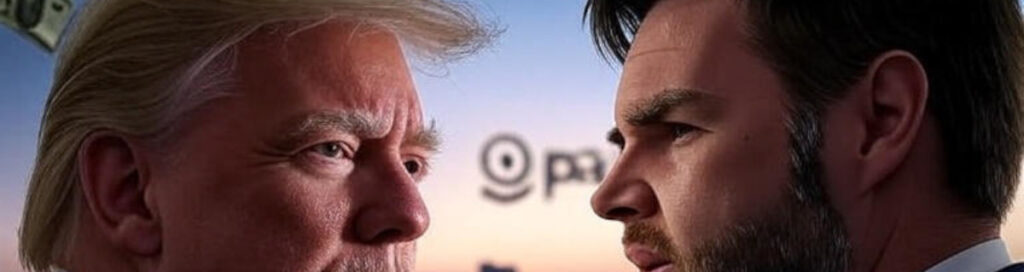 Trump und Vance - Bildquelle: www.konjunktion.info (KI-generiert)