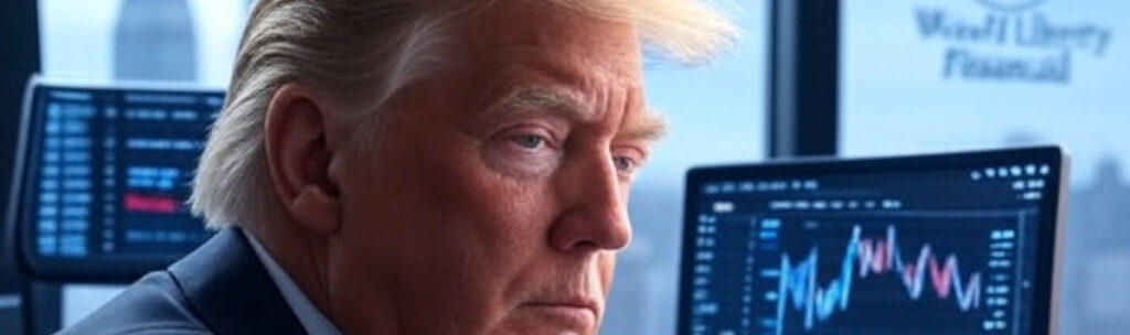 Trump und WLFI - Bildquelle: www-konjunktion.info (KI-generiert)