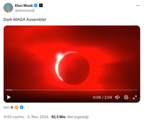 Musk X 1 - Bildquelle: Screenshot-Ausschnitt X