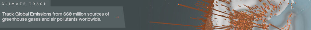 Climate TRACE - Bildquelle: Screenshot-Ausschnitt climatetrace.org