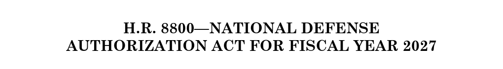 NDAA 2027 - Bildquelle: Screenshot-Ausschnitt PDF